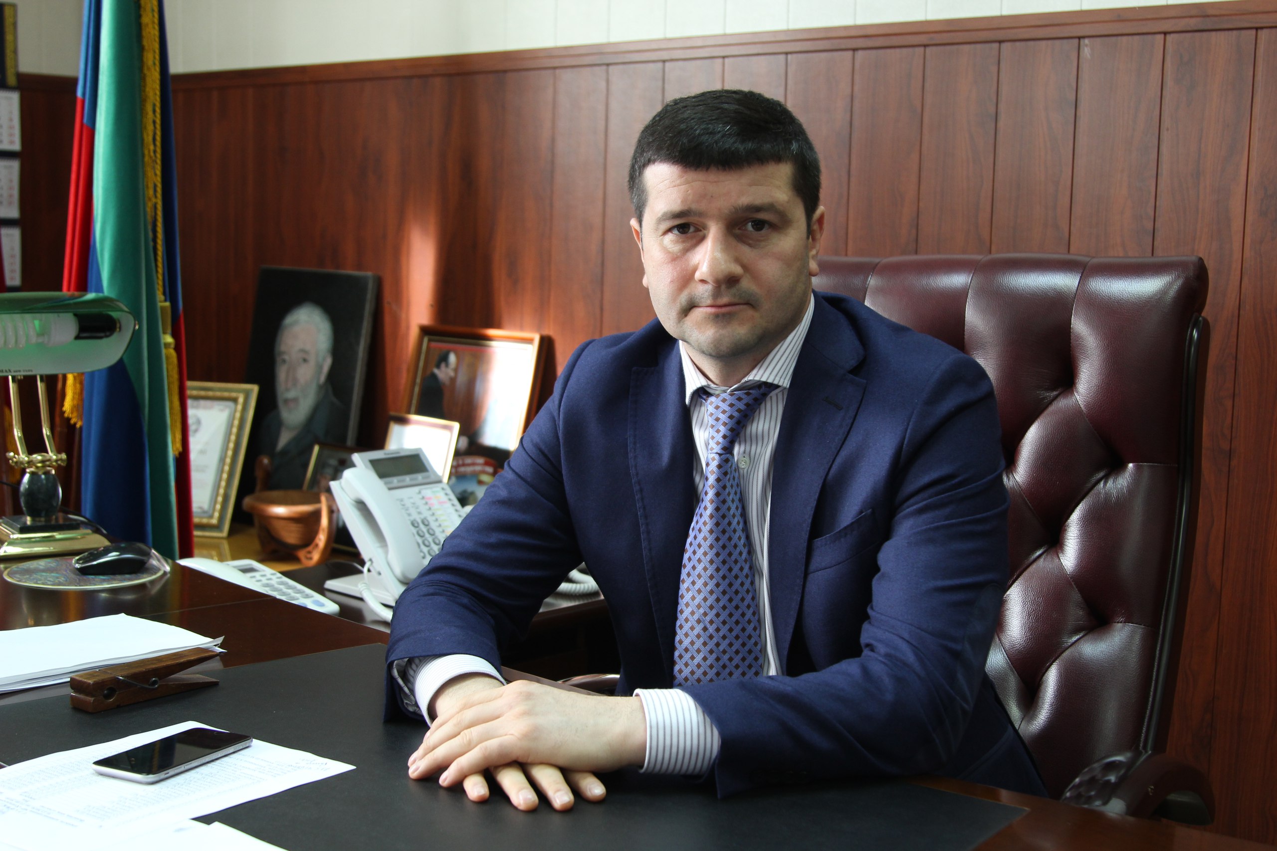 Саид Юсупов поздравил с Новым 2016 годом жителей района 