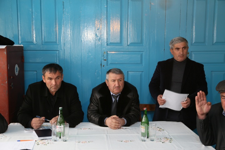 Был заслушан отчет главы Амиштинского сельского поселения .