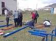 В Хунзахском районе началось строительство спортивной Workout-площадки, подаренной командой «Трезвой России»