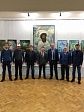Глава МР «Хунзахский район» Нурмагомед Задиев посетил выставку художника-живописца Амирхана Магомедова.